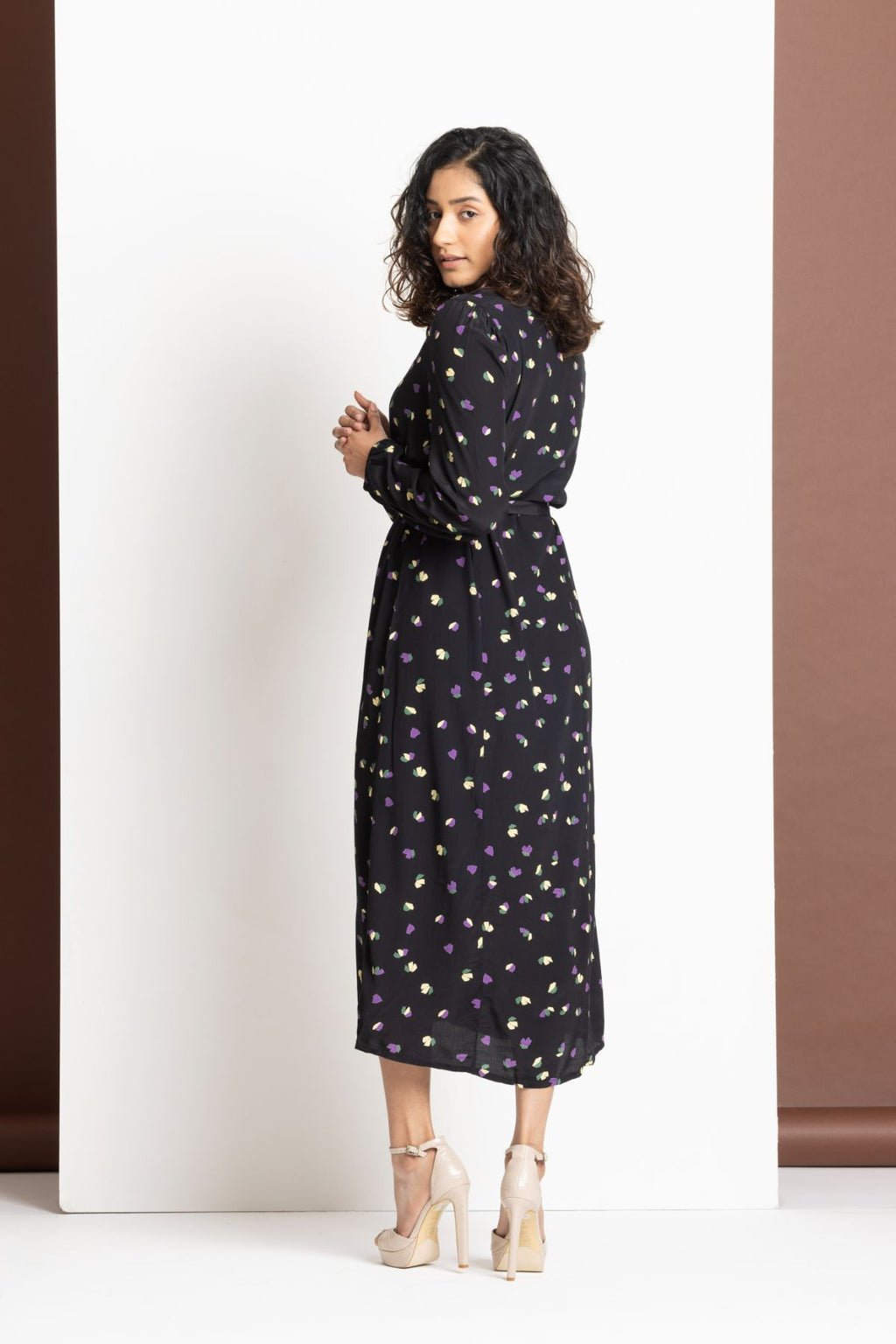 Print Shirt Dress