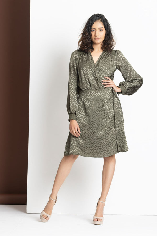 Luxurious Wrap Dress