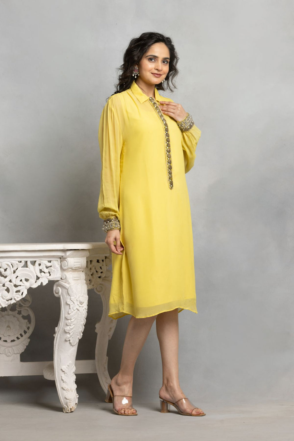 Cheerful Yellow Dress