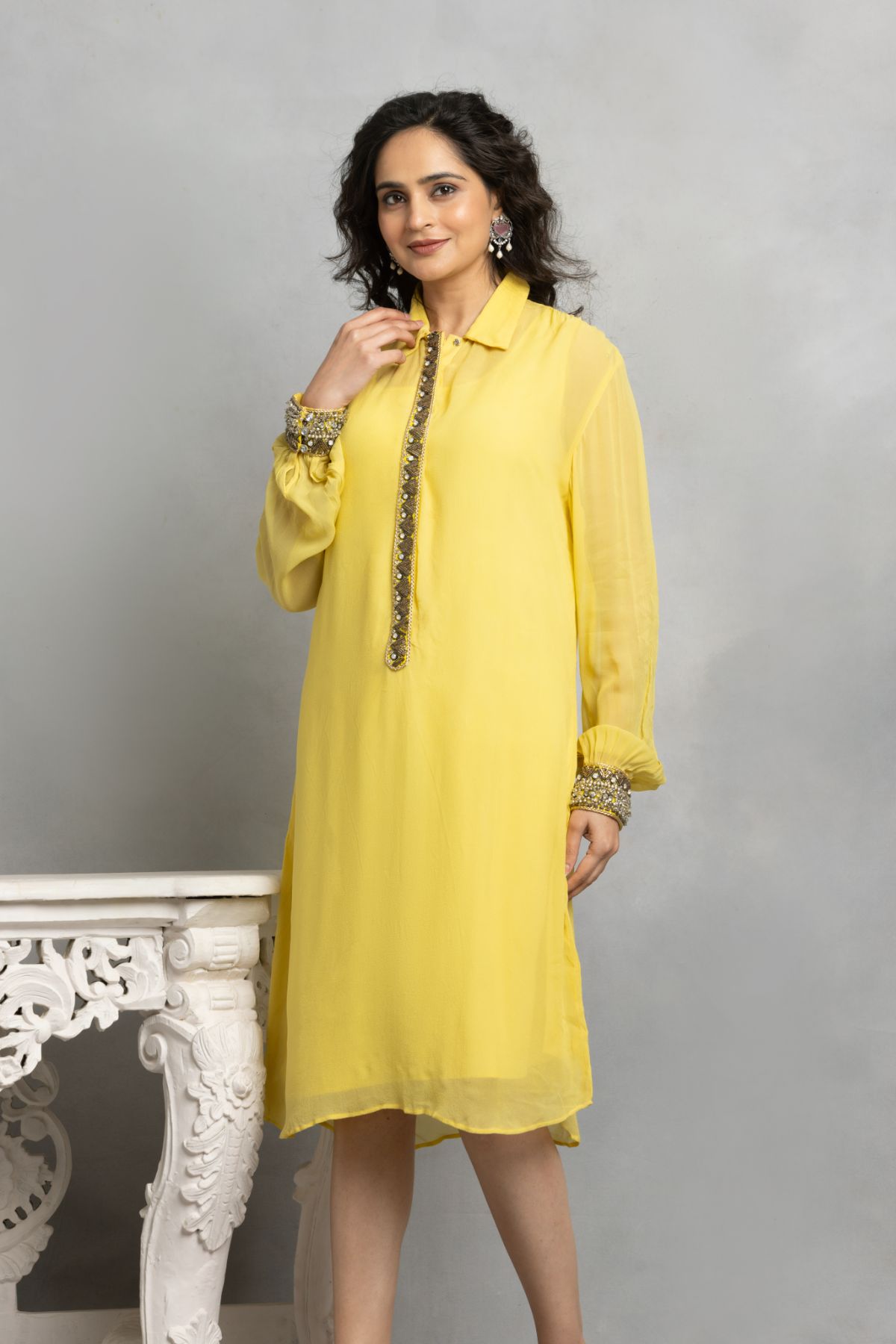 Cheerful Yellow Dress