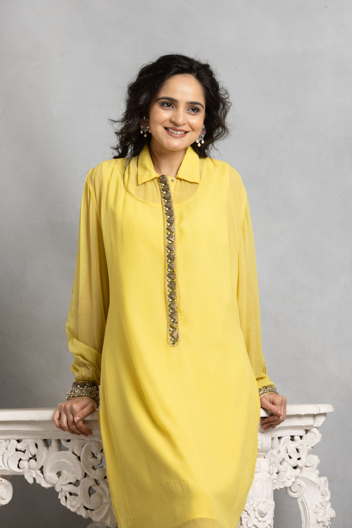 Cheerful Yellow Dress